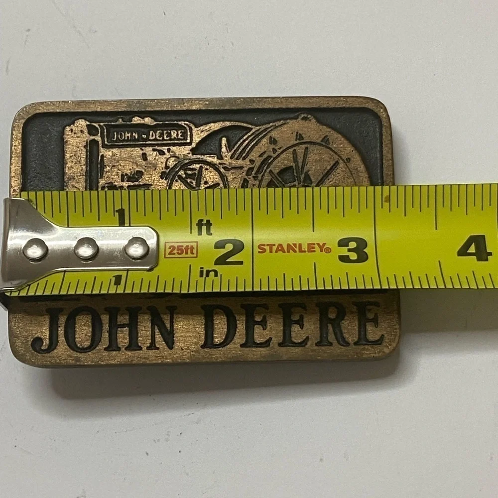 Bronze John Deere Limited Edition Belt Buckles D GPWT Western Tractor Farm